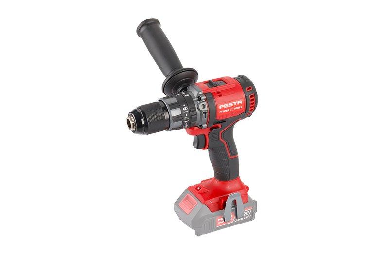 Akku slagboremaskine BRUSHLESS 20V 80 Nm, uden batteri